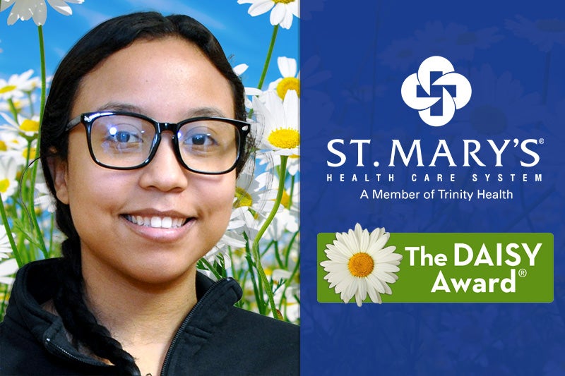Daishany Rakestraw receives St. Mary’s DAISY Award for Excellence ...