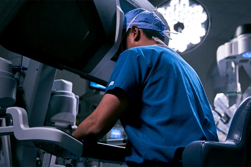 Da Vinci robotic surgery at St. Mary’s