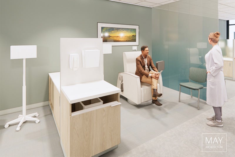 St. Mary’s Good Samaritan Pavilion: Infusion Bay