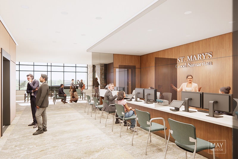 St. Mary’s Good Samaritan Pavilion: Level One Lobby
