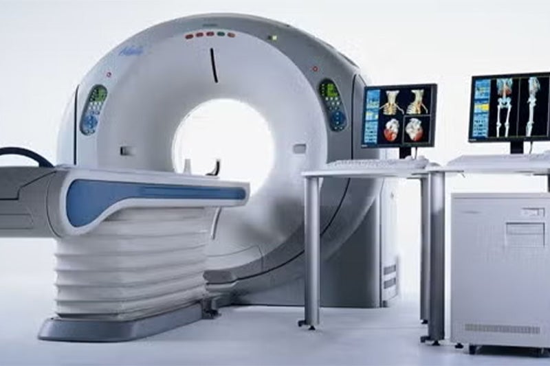 Photograph of CT Scanner