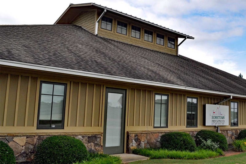 Exterior photo of Hometown Pediatrics