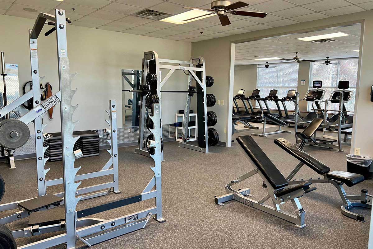 group fitness room