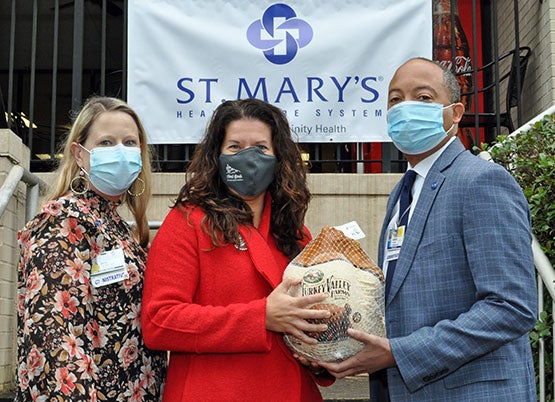 montez turkey donation