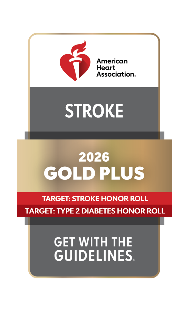 AHA Gold Plus Stroke Award
