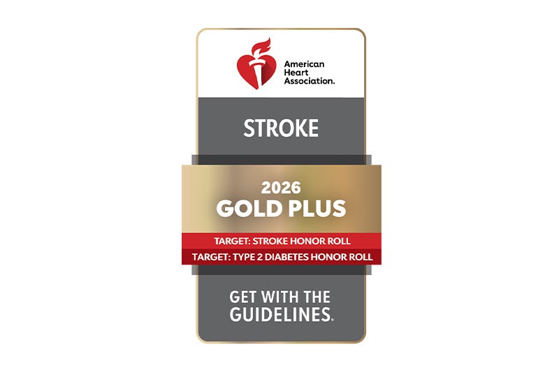 2026 AHA Award: Gold Plus, Stroke Honor Roll, Type 2 Diabetes Honor Roll, St. Mary's Hospital Athens
